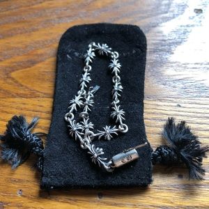 Chrome Hearts Sterling Silver Link Bracelet
